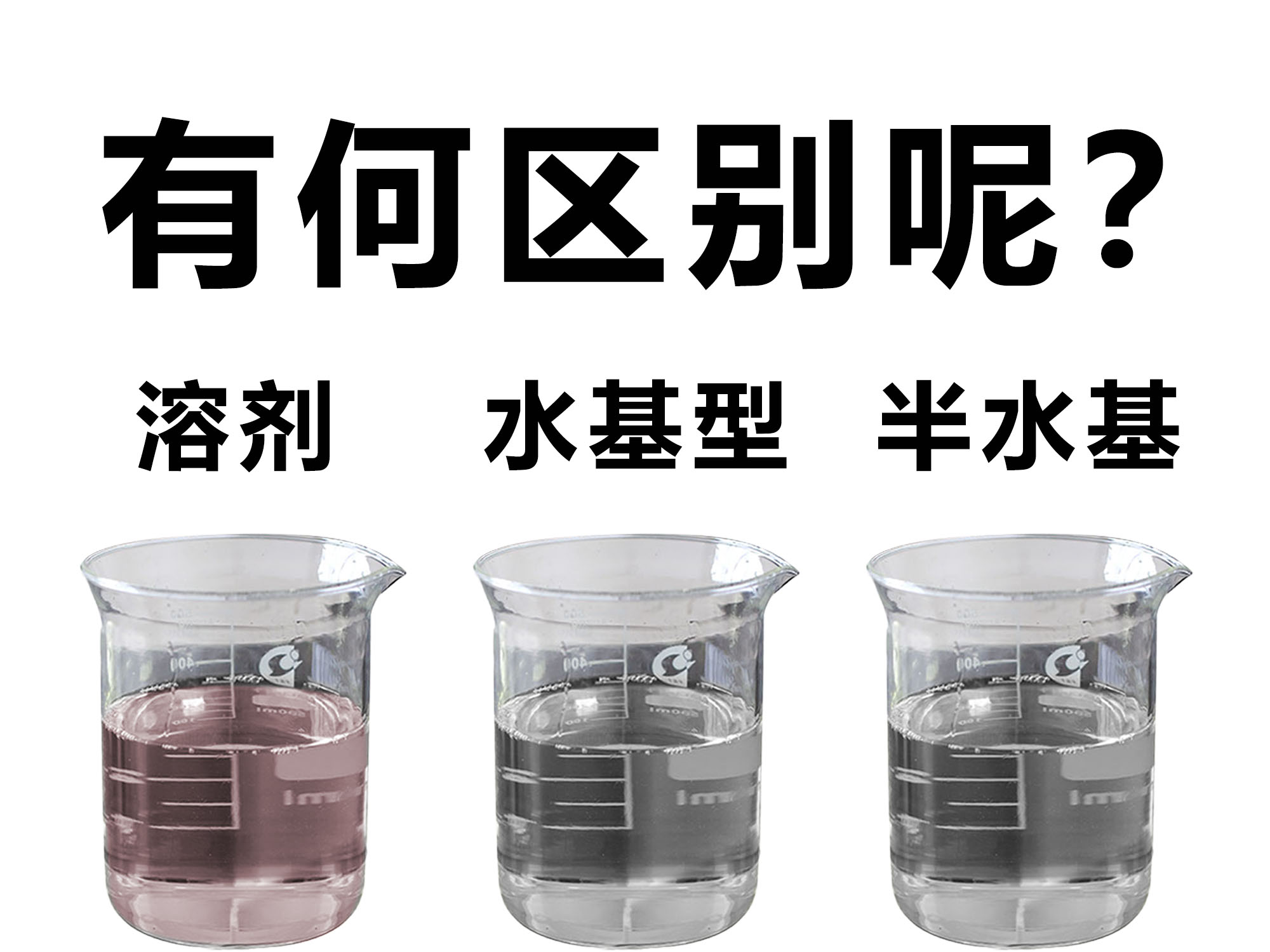 溶劑清洗劑、水基型清洗劑和半水基型清洗劑區(qū)別。